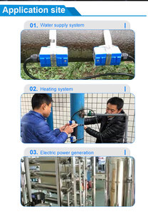 FMU833 ขายตรงจากโรงงาน DN15-DN6000 เซ็นเซอร์แคลมป์วัดกระแสระยะไกล เครื่องวัดอัตราการไหลแบบอัลตราโซนิกกันน้ำ FMU833 FMU833 - Product Image 1
