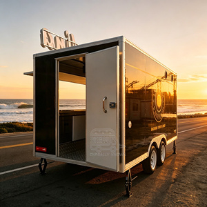 Carrito de Comida Completamente Equipado para Asados de Pollo, Remolque Móvil para Bebidas, Carrito de Aperitivos, Remolque Móvil para Catering y Venta de Alimentos - Product Image 5