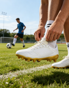 <span class=keywords><strong>Botas</strong></span> de Fútbol para Hombre, Impermeables, Transpirables, Acolchadas, para Terreno Firme (FG), <span class=keywords><strong>Botas</strong></span> de Fútbol para Césped <span class=keywords><strong>Artificial</strong></span> - Product Image 2