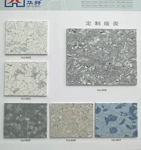 Factory Sale Anti-static PVC Flooring Esd Floor Tile Interlocking Conductive Plastic ESD Tiles