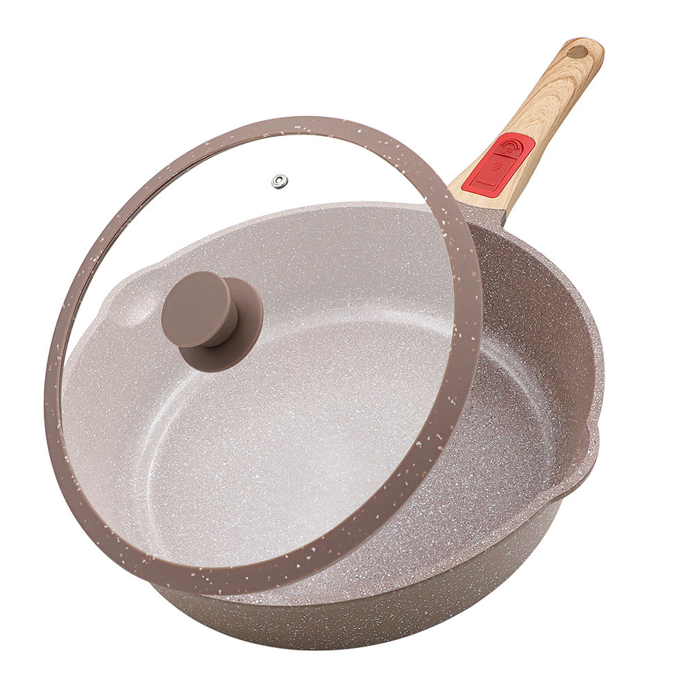 Brown-28cm fry pan
