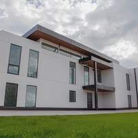 4mm Alucobond noir/blanc Art Villas 1500*4000mm panneaux composites en aluminium panneau PVDF/FEVE ACM de haute qualité