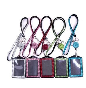 สายคล้องคอแบบยืดหดได้ ประดับคริสตัลหรูหรา พร้อมที่ใส่บัตร ลดราคาพิเศษ - Product Image 3