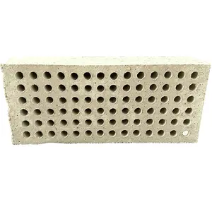 Honeycomb Ceramic Thermal Storage Baffle Brick Refractory Baffle Brick RTO High-Temperature Stable For Regeneration Furnace