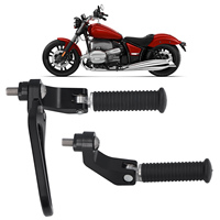 1 paire de pédales arrière pour moto, repose-pieds de remplacement pour R18 2020-2022