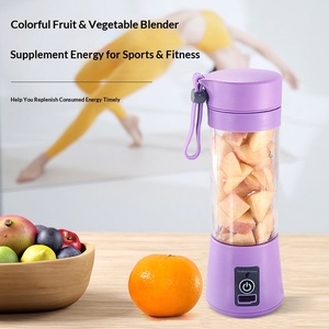 Licuadora Eléctrica USB Portátil para Jugos de Naranja Frescos, Mini Licuadora Comercial para Smoothies, Licuadoras y Exprimidores Portátiles - Product Image 5