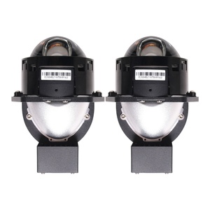 SANVI 2PCS LK+ 48W 6000K Hyperboloid 3 Inch Bi <b>LED</b> <b>Projector</b> Lens 3R G5 Auto <b>Projector</b> Lens <b>LED</b> Headlight Car Lights Accessory - Product Image 1