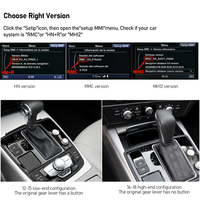 Autoradio Meihua 12,3 pouces 7870 Android Auto avec WIFI 4G, écran IPS, pour Audi A6L, prend en charge les informations d'origine de la voiture