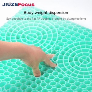 Tpeジェルシートクッション滑り止めカバー付きロングシッティング用ダブルシックシットクッション - Product Image 3