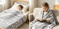 Couverture en flanelle personnalisable et lavable pour enfants, à colorier soi-même avec des marqueurs, motif animaux de dessin animé, sûre et non toxique, cadeau pour enfants