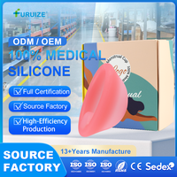 Disque menstruel Furuize OEM personnalisé, en silicone de qualité médicale, réutilisable, fabricant de disques menstruels, trois tailles, disque menstruel souple