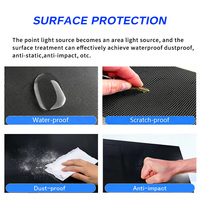 Pantalla LED para Montaje en Pared, Resistente al Agua, Panel LED P1 P2.6, Pantalla LED Digital 3D para Publicidad Interior