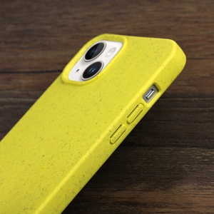 <span class=keywords><strong>Coques</strong></span> de téléphone antichoc personnalisables en paille de blé 100 % biodégradable et écologiques à faible MOQ pour iPhone 17 16 15 14 13 Pro Max - Product Image 6