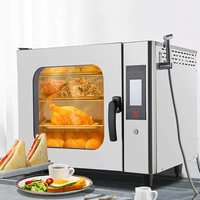 Nouveau four de cuisson commercial à cycle chaud entièrement automatique, grande capacité, 380V, 4 niveaux