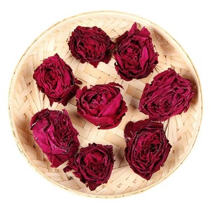 Premium Dried Rose Flower <b>Tea</b> Large Bloom Edible Loose Leaf Health <b>Tea</b> Wholesale of premium large-flowered freeze-dried red rose - Product Image 2
