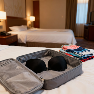 Nouveau soutien-gorge push-up sans armatures, invisible, couleur chair, en spandex/nylon, fermeture avant, sans couture, pour robe de demoiselle d'honneur, séances <span class=keywords><strong>photo</strong></span> - Product Image 4