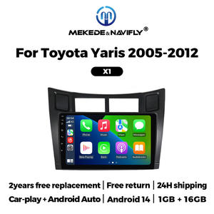 Navifly <span class=keywords><strong>Android</strong></span> Car Stereo Écran tactile intégré Car-play <span class=keywords><strong>Auto</strong></span> X1 X2 pour <span class=keywords><strong>Toyota</strong></span> <span class=keywords><strong>Yaris</strong></span> Support BT DSP GPS WIFI - Product Image 2