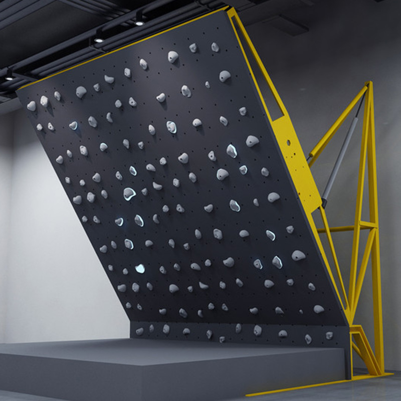 Высокое качество электрическая регулируемая внутренняя стена для скалолазания с пультом дистанционного управления