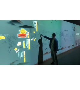 60fps การฉายภาพติดผนังแบบโต้ตอบได้หลายช่องทางความแม่นยำสูงเกมสำหรับเด็กแบบโต้ตอบ30ธีม - Product Image 3