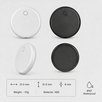 Dispositif de localisation Google Find My Tag, compatible Android et iOS, double balise intelligente, localisateur GPS, traqueur de clés, anti-perte pour animaux de compagnie, portefeuilles, bagages, Air Tag Tracker