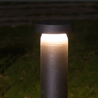 Baliza LED de Paisaje de Estilo Nórdico Minimalista IP65 de 800 mm, 12 W, Impermeable, de Aluminio Fundido a Presión, Iluminación Exterior, Alimentación CC/CA