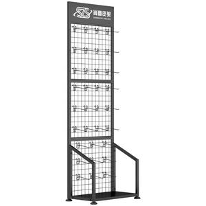 Expositor Profesional de Alta Calidad de Gran Venta para Esmalte de Uñas y Maquillaje con Ganchos y Estantes - Product Image 2