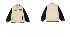 Chaquetas de béisbol de estilo Hip Hop, ropa de calle con estilo personalizado, Letterman, Erkek Mont - Product Image 3