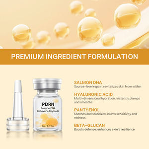 Ampolla Reparadora de ADN de Salmón PDRN OEM ODM, Reparación Intensiva, Hidratación, Antienvejecimiento para Piel Dañada y Sensible, Suero para el Cuidado Facial - Product Image 5