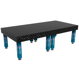 SteelExpert GPPH welding bench 3x1.48m, 25mm thick, <b>28mm</b> holes - Product Image 1