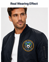 Écussons brodés personnalisés, badges d'équipes de football, insignes de clubs de football en gros, OEM, pour les tournois sportifs, vestes, vêtements, sacs