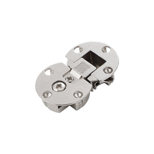 Furniture Hinge Zinc Alloy Flush Mount Concealed 90 Degree For Dining Table Cabinets - Product Image 1