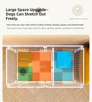 Cages et Niches Métalliques Intérieures Indestructibles pour Animaux de Compagnie (Petits et Grands Modèles) – Produits Pré-assemblés pour Chiens