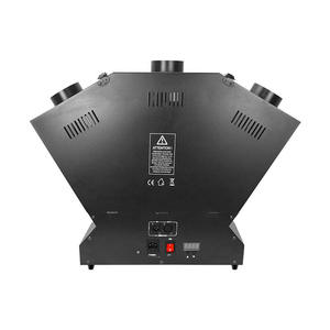 चरण आग फेंकने की तोप, तीन-सिर सच लौ मशीन, बार और नाइट क्लब वातावरण, DMX512/रिमोट कंट्रोल - Product Image 1