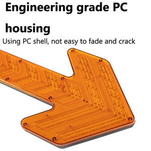 <span class=keywords><strong>Seguridad</strong></span> Amarillo 66,5 cm LED Flecha Luz Larga Distancia Visual Resistencia al envejecimiento Producto de advertencia de tráfico - Product Image 5