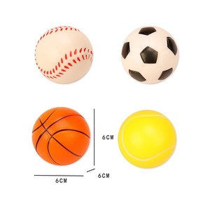 Jincan Convex Surface 63mm Sports PU <b>Ball</b> 4 Style Decompression Sponge Ventilation <b>Squeeze</b> Toys for Boys and Girls - Product Image 2
