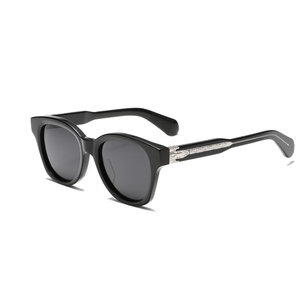 Gafas de Sol de Acetato de Diseño Reciente, Monturas Redondas Clásicas, Gafas de Sol Polarizadas Marrones UV400 de Alta Calidad para Mujer, Gafas Deportivas - Product Image 5