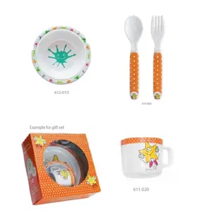 BPA Free <b>melamine</b> meal <b>set</b> personalized merchandising - Product Image 1