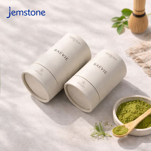 Emballage personnalisé en tube de carton écologique pour parfums, épices, sel, aliments, thé matcha, tube en papier cylindrique de qualité alimentaire - Product Image 4
