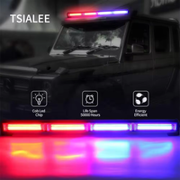 LED-Licht leiste für Offroad-Einsatz fahrzeuge Feuerwehr auto Licht leiste 32W Leds Dach blitzlicht Warnung LED-Leiste