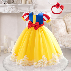 Disfraz de Princesa Blancanieves para Niñas, Vestido de <span class=keywords><strong>Verano</strong></span> para Carnaval, Halloween, Disfraz de Televisión y Cine, Disfraz Infantil de Cosplay, Vestido para Fiesta de Cumpleaños - Product Image 2