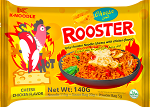 Fideos Instantáneos Rooster con Sabor a Pollo y Queso - Product Image 2