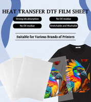 Feuilles de papier de transfert par sublimation PET A3 Plus 13 x 19 A3 A4, film DTF pour imprimante Epson ET15000 WF 7710