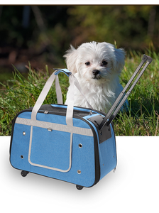 Portátil saco <span class=keywords><strong>Pet</strong></span> trole case out respirável grande capacidade Corgi Shiba mochila transportando <span class=keywords><strong>pet</strong></span> bag - Product Image 2