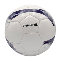 Ballon de football de taille officielle 5, professionnel, en PVC, cousu à la machine, pour l'entraînement