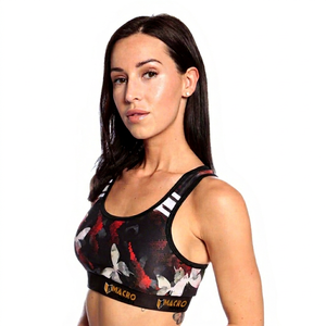 Top Deportivo de Yoga Reversible Negro para Mujer, Transpirable, Talla Grande, Ecológico, con Spandex en la Parte Delantera - Product Image 1