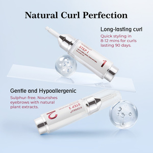 <span class=keywords><strong>Kit</strong></span> Lash Lift e <span class=keywords><strong>Laminazione</strong></span> Sopracciglia 2in1 per Uso Domestico, Vegano, Naturale, Base Cisteamina, Multi-plantare, Passo 1 e Passo 2 - Product Image 4