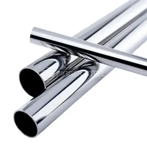 ERW 304 316 Steel Pipe Iron Tube Stainless 8mm Welded Steel Pipe For Construction