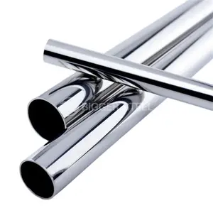 ERW 304 316 Steel Pipe Tubo De Aço Soldado 8mm Inoxidável Tubo De Ferro Para Construção