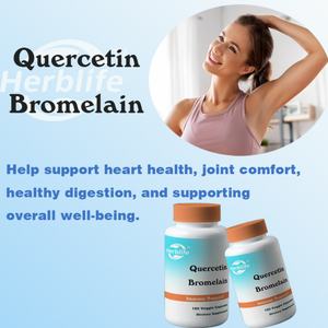 OEM Vente Chaude - Personnalisable - Quercétine Bromélaïne, Capsule de Soutien Immunitaire, Cœur, Articulations & Système Respiratoire Sain - Product Image 3