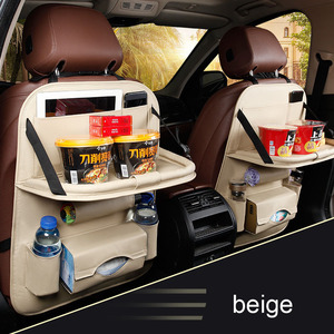 Neu eingetroffen: Mehrfach-Taschen-Organizer für die Auto-Rücksitzbank mit Tablet-Halterung und Ablage - Product Image 6